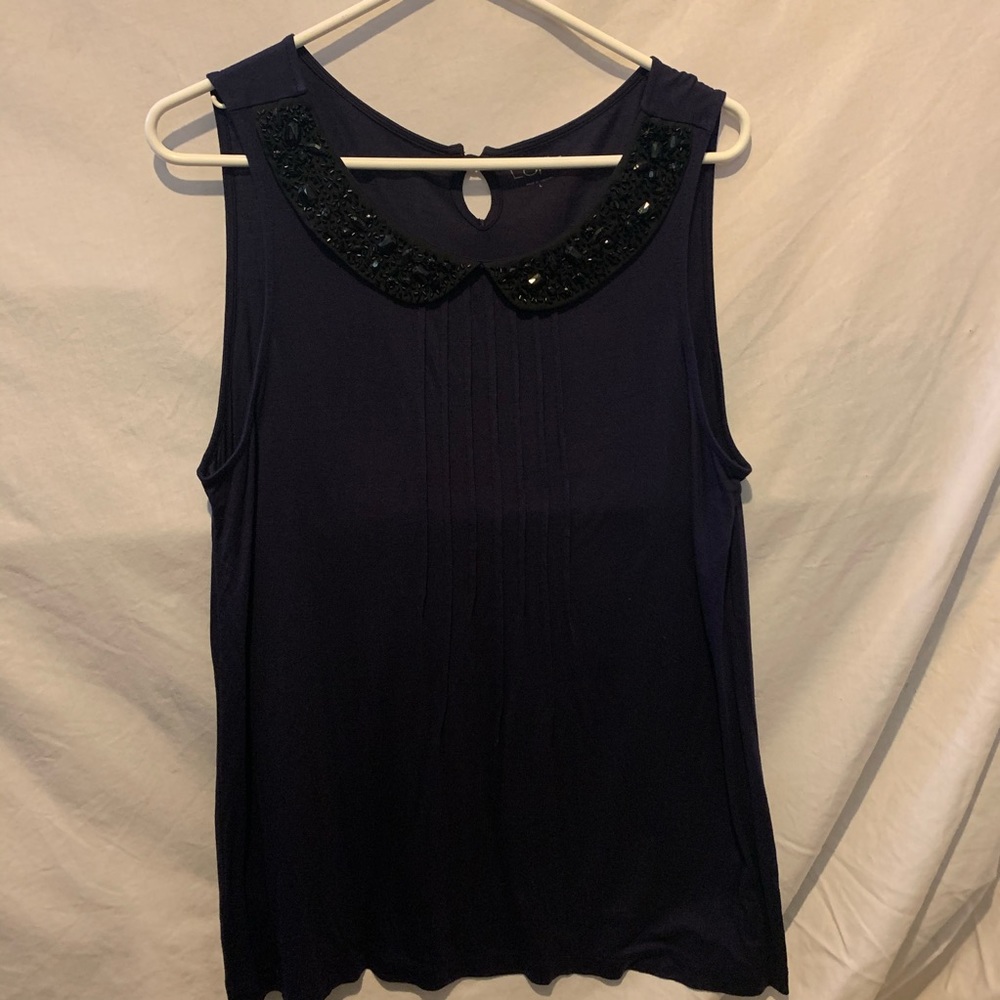 Loft sleeveless top